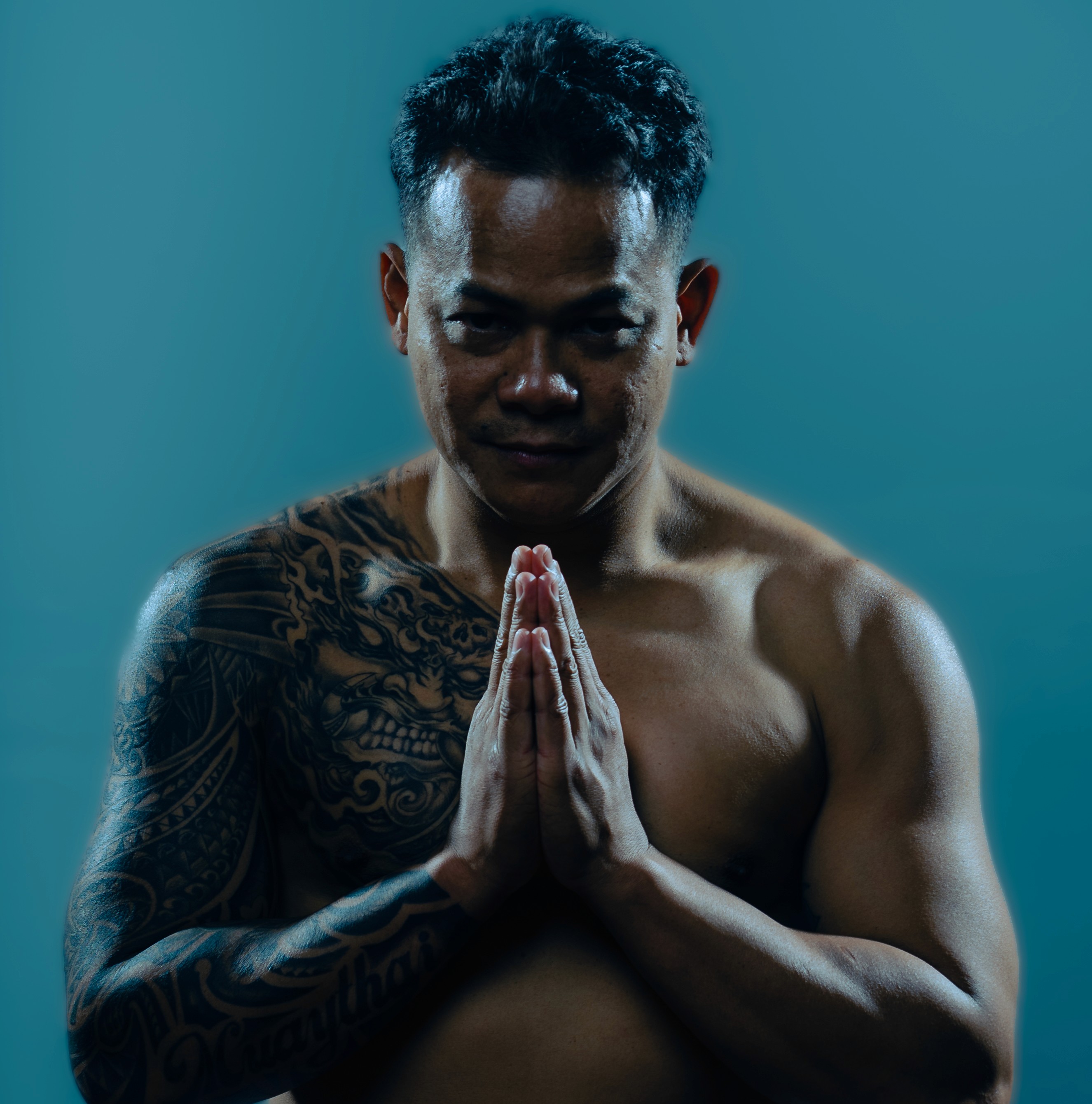 Kru Phonsak, head Muay Thai coach