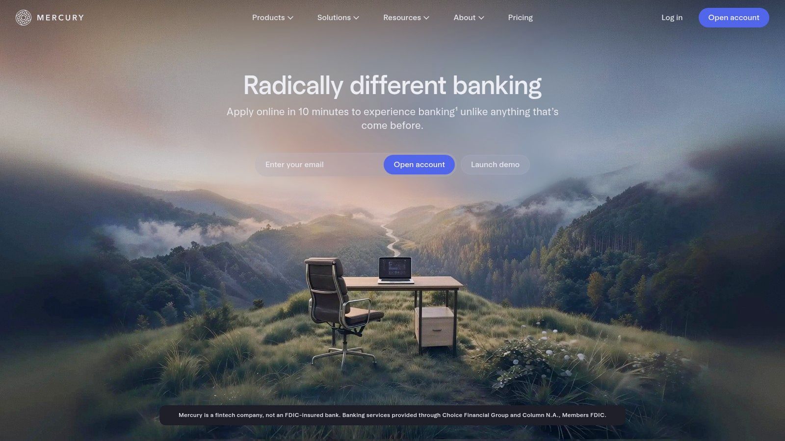 Screenshot from https://mercury.com/