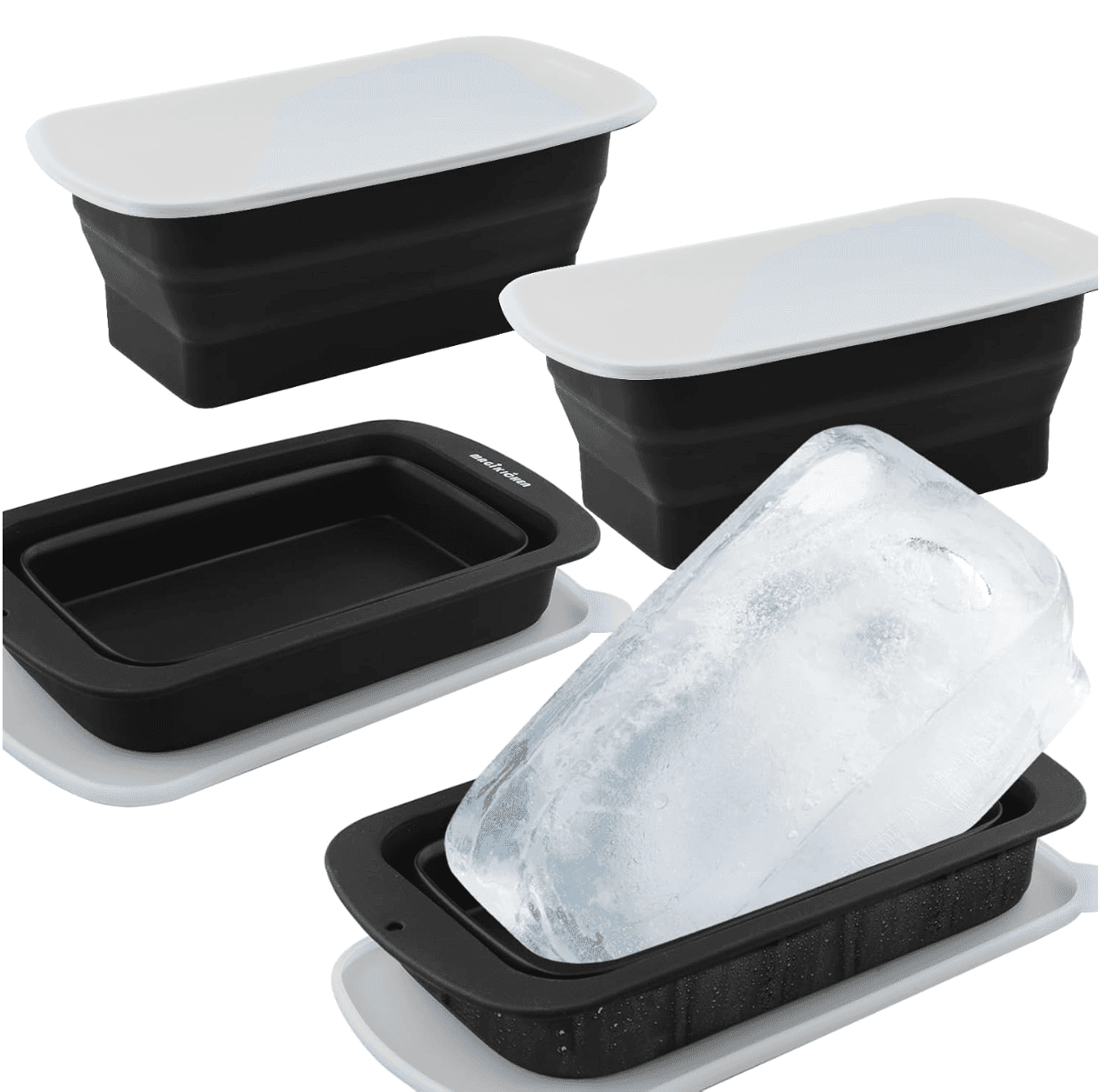 Collapsible Extra Large Ice Block Mold