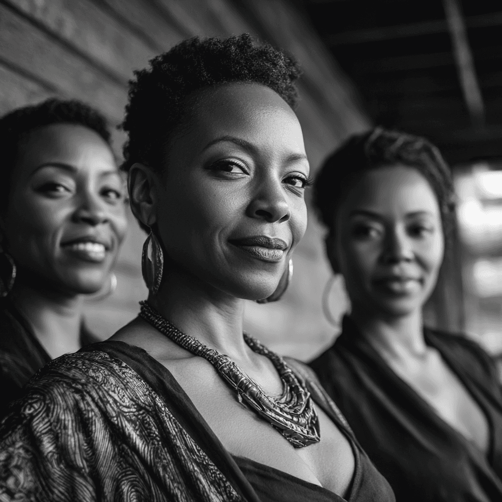 Trois femmes africaines - Women in Afrofood