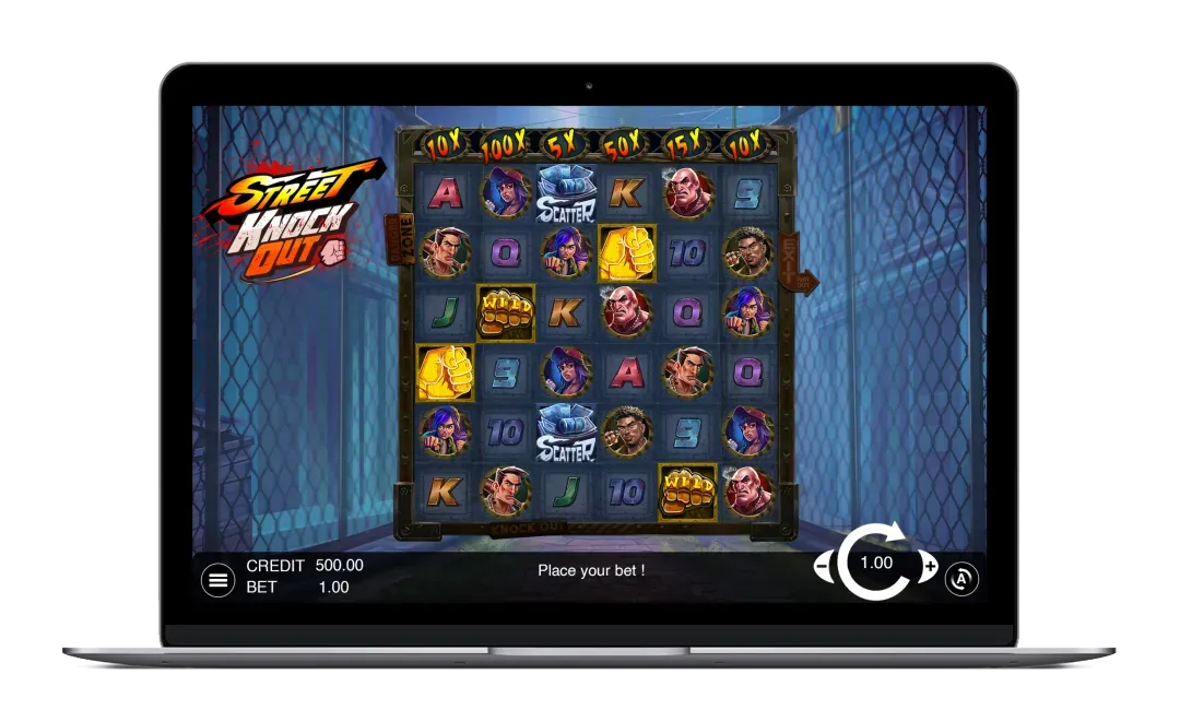 Street Knockout - mockup officiel NowNow