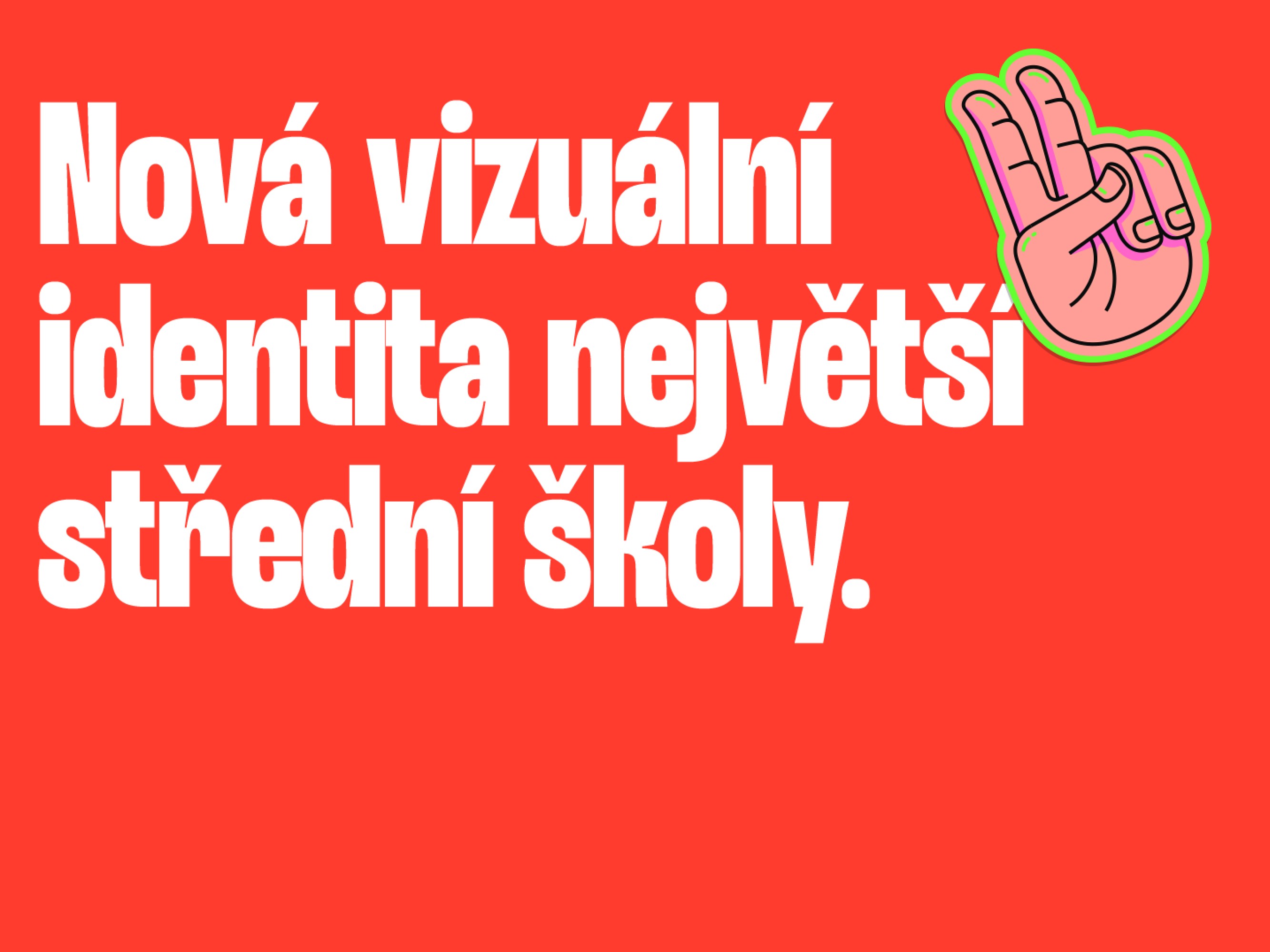 Soutez ceskeho webdesignu, grafickeho designu a vizualní identity Design Bod ocenilo tvorbu grafickeho studia Adjusthink pro vizualní návrh a grafické práce školy Charbulka