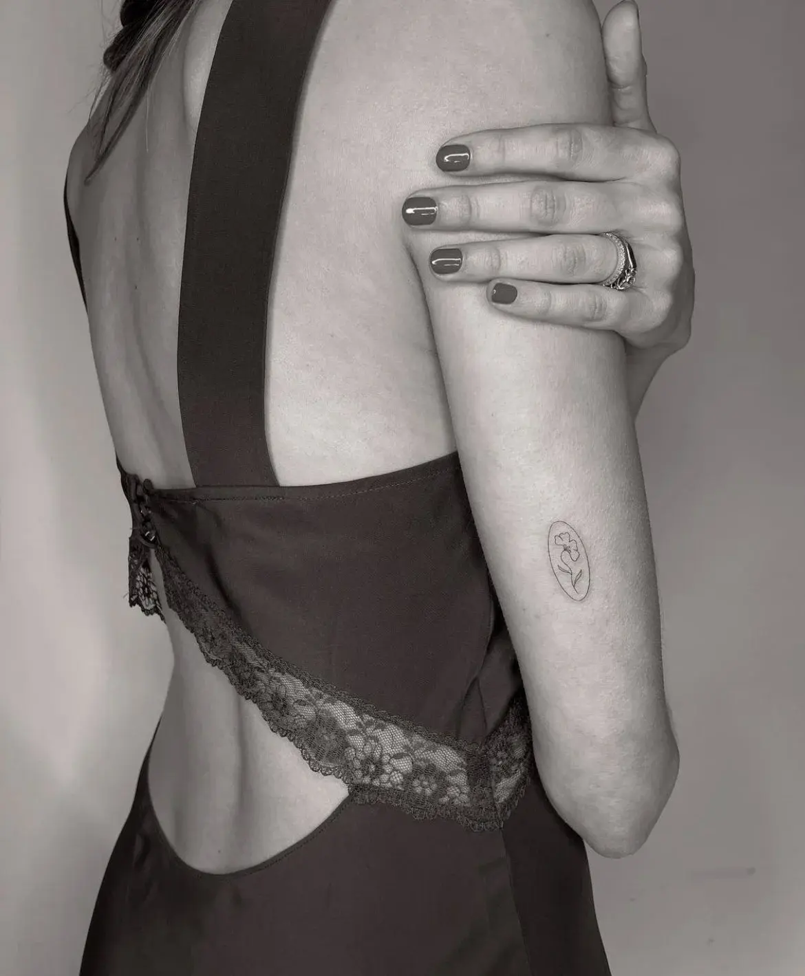 Lottie Murphy in Portugal holding son Sebby