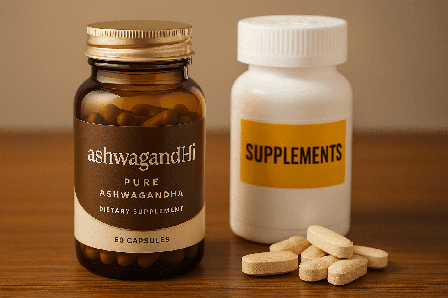 AshwagandHi vs a traditional supplement