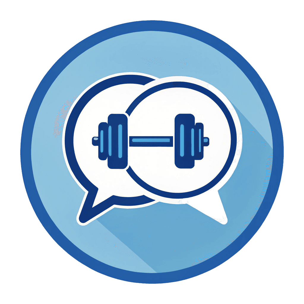 interview speach bubble icon