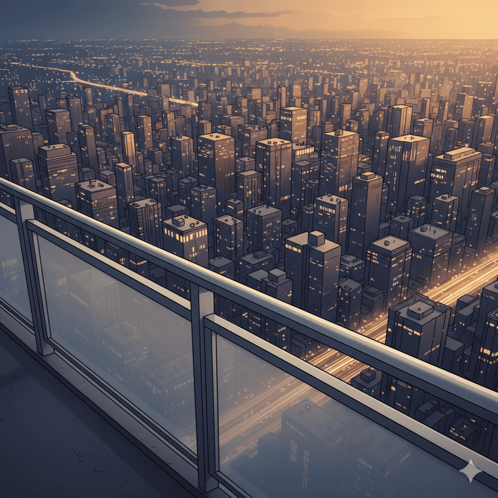M3M Noida observation deck city skyline view