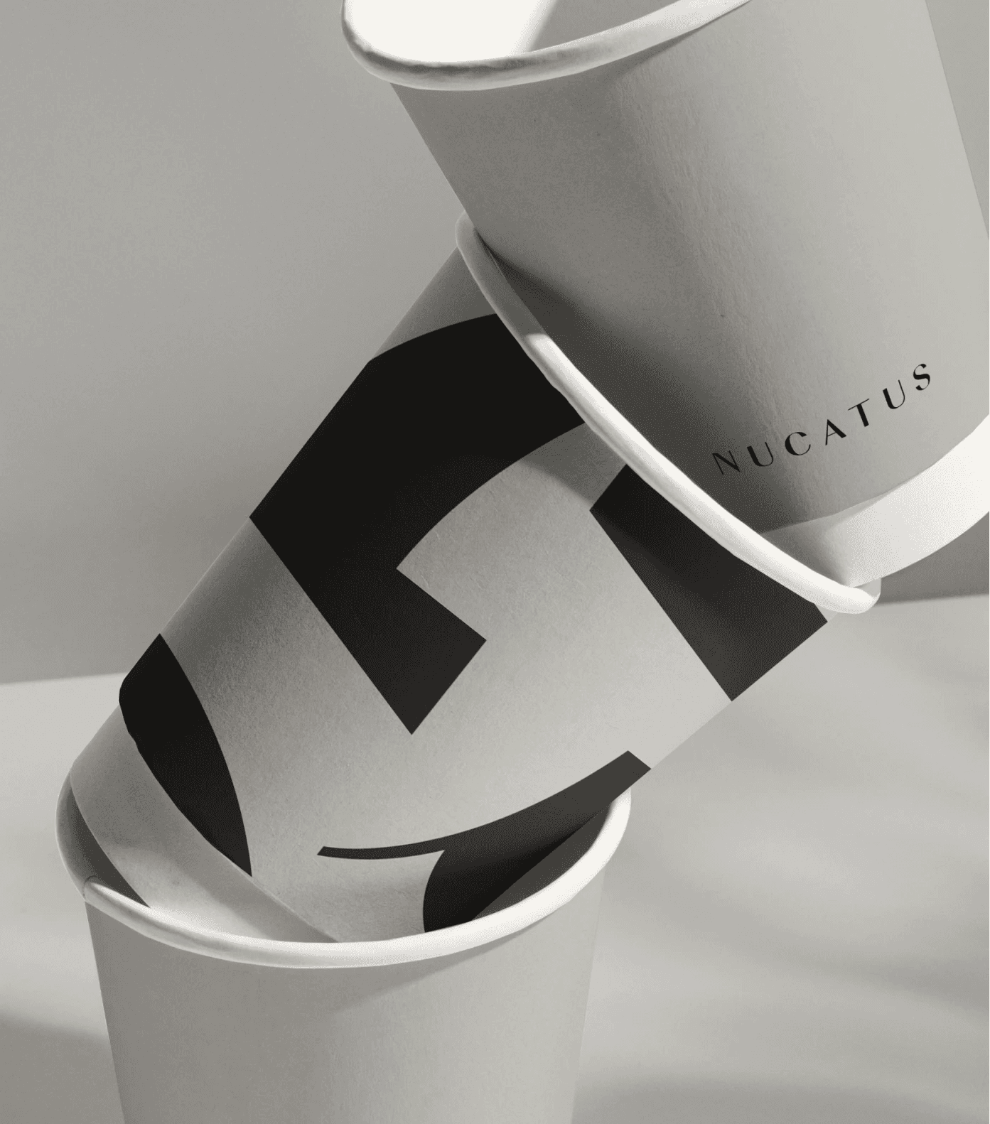 cups branding nactus mockup by analogue agancy