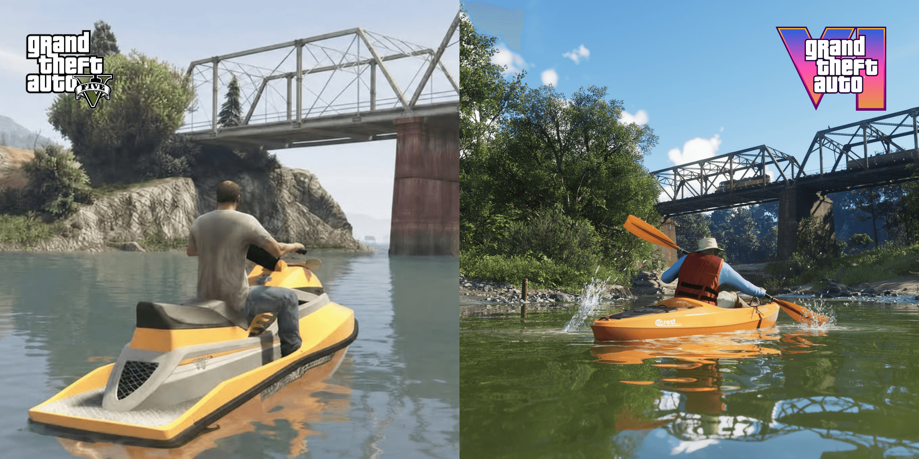 GTA 5 Vs GTA 6 visuals