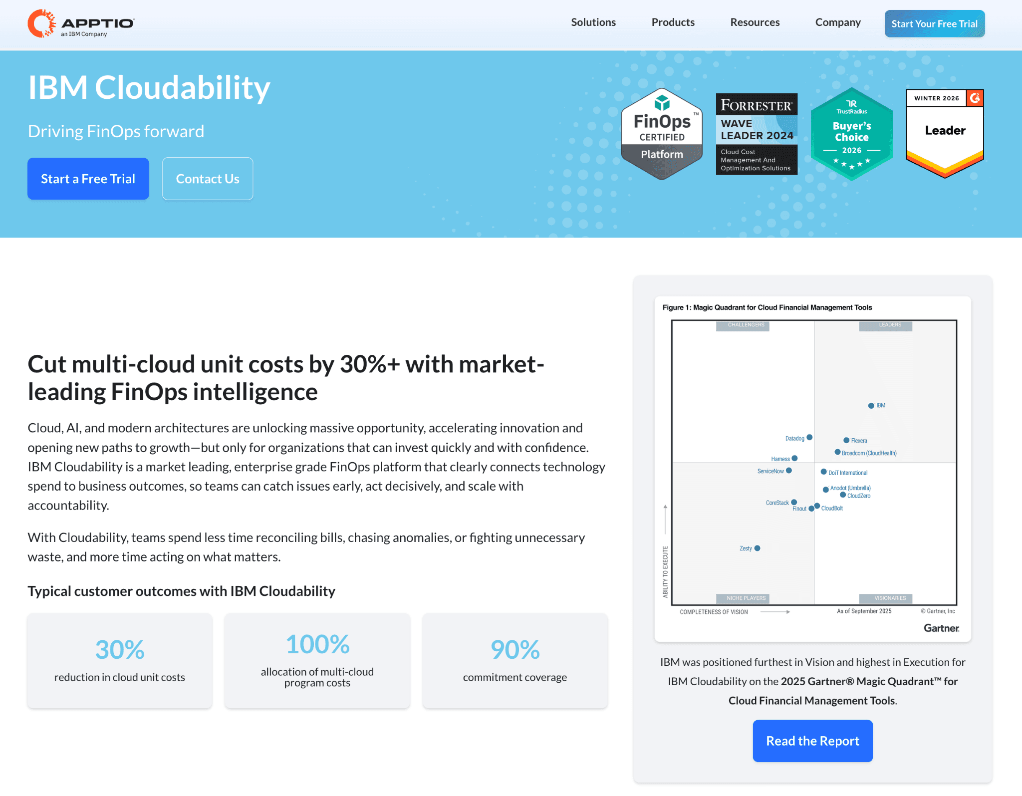 IBM Apptio Cloudability