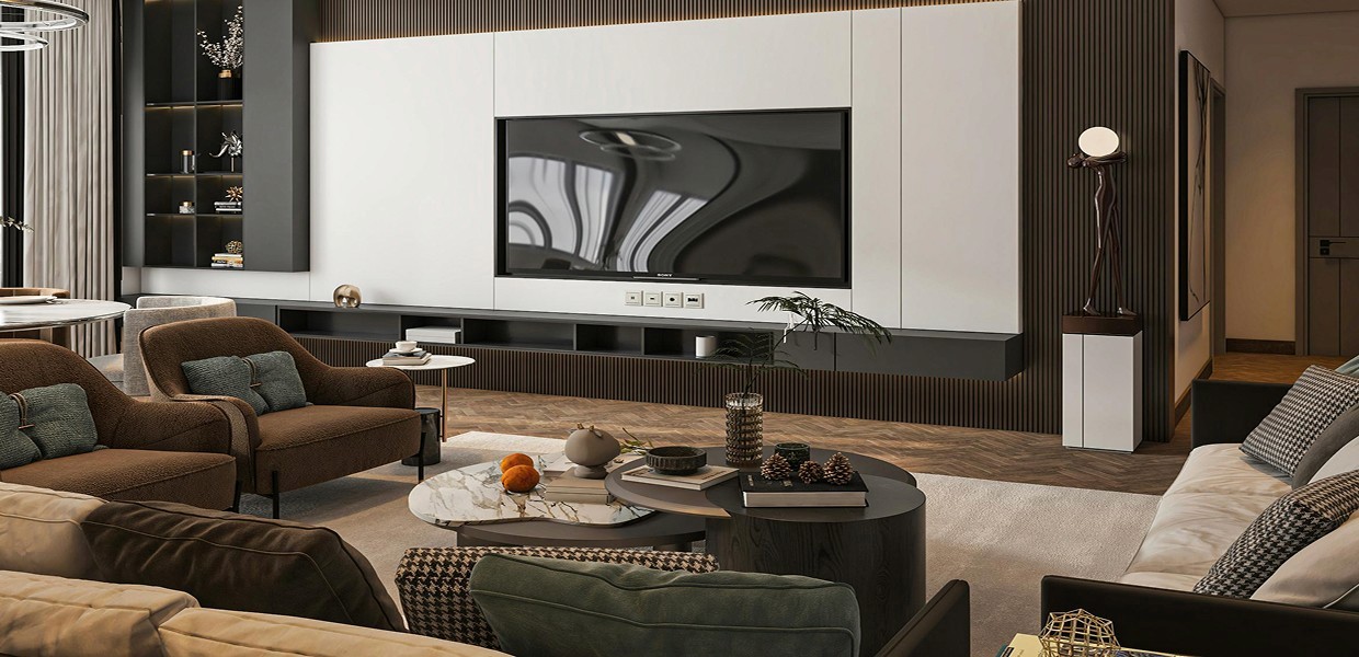 TV With Sofa