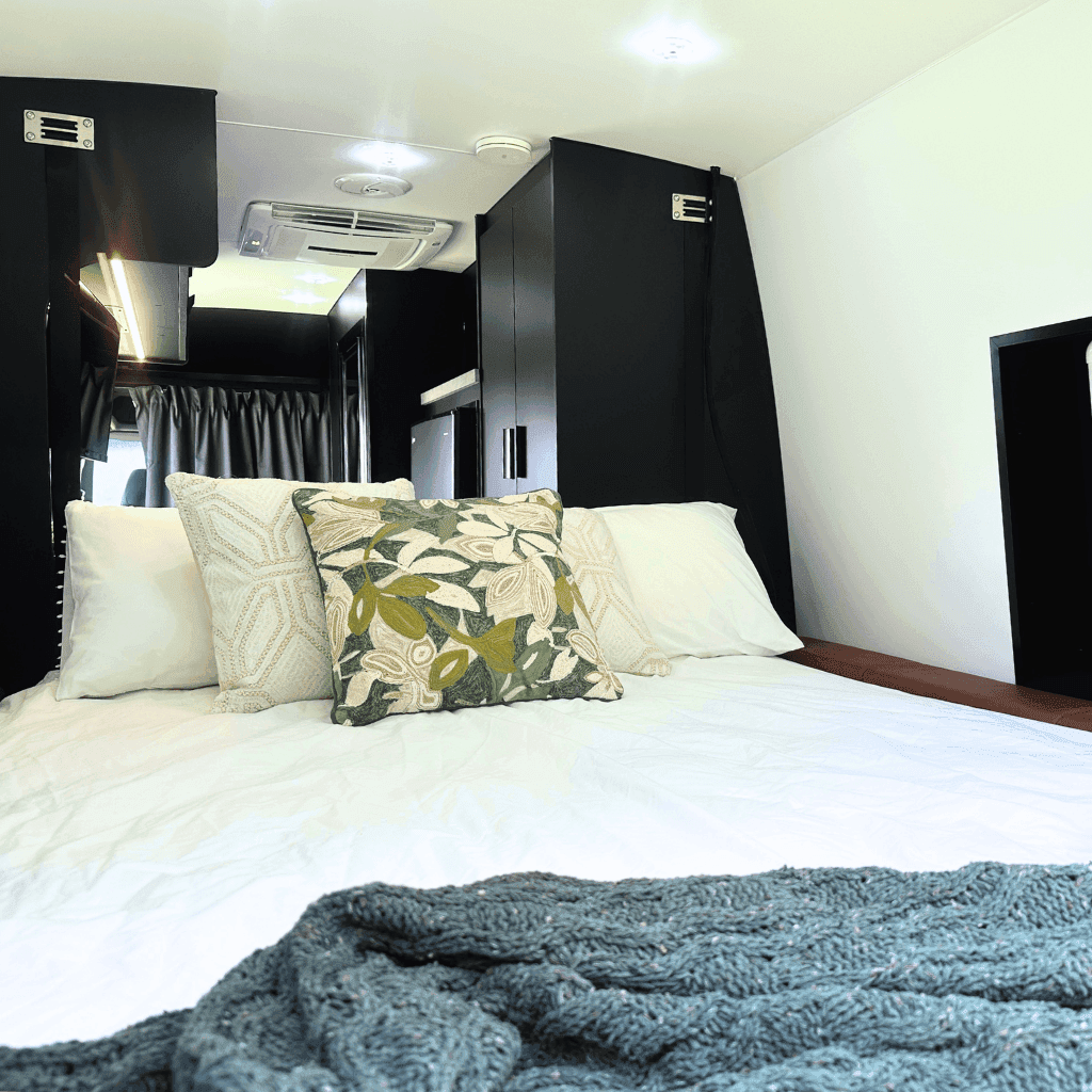 Campervan North SOuth Bed Electric Lift
