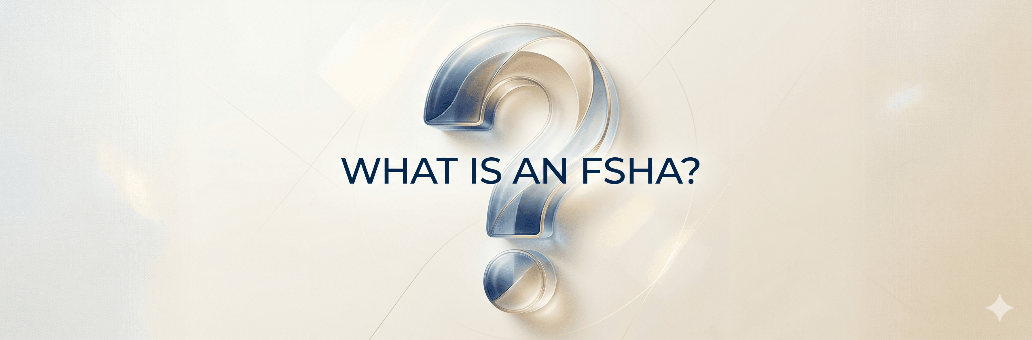 Elegant, glassy financial question.