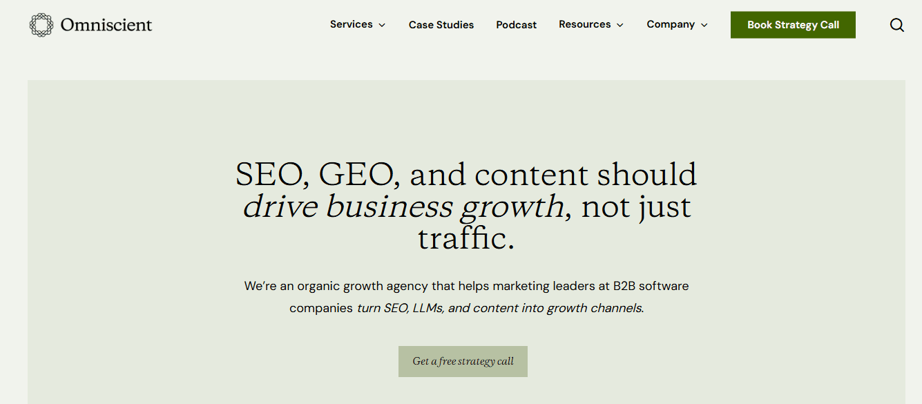 omniscient digital - Best Content Marketing Agencies