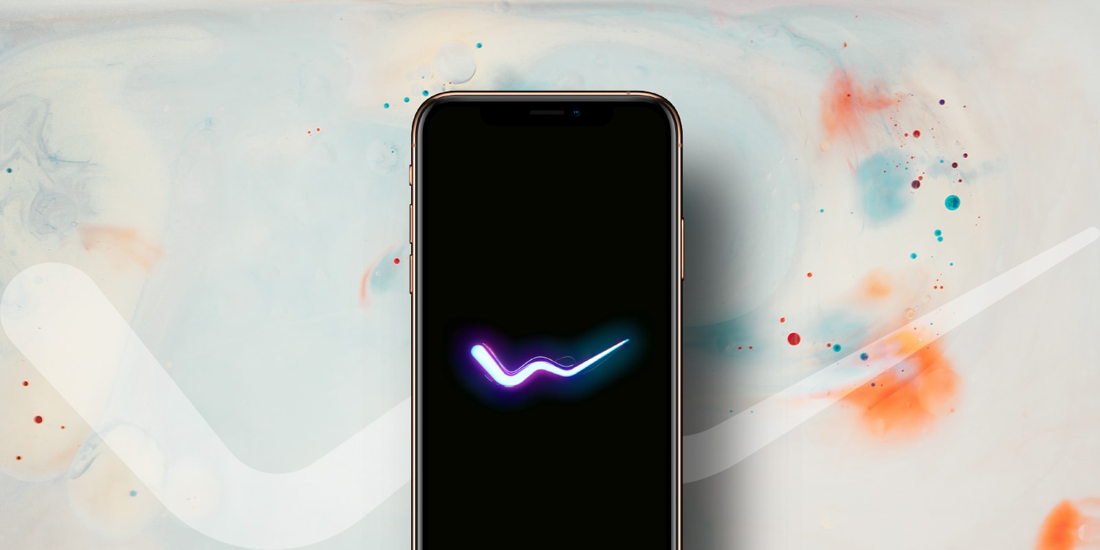 NOVA mobile app promotional splash screen featuring the NOVA logo