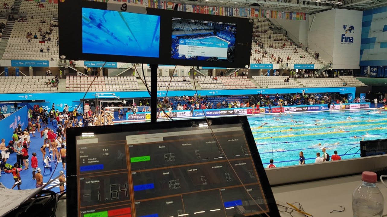 Engaging swim broadcasts with computer vision technology.