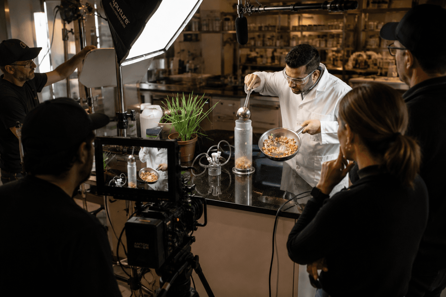 IFF behind-the-scenes video flavor extraction