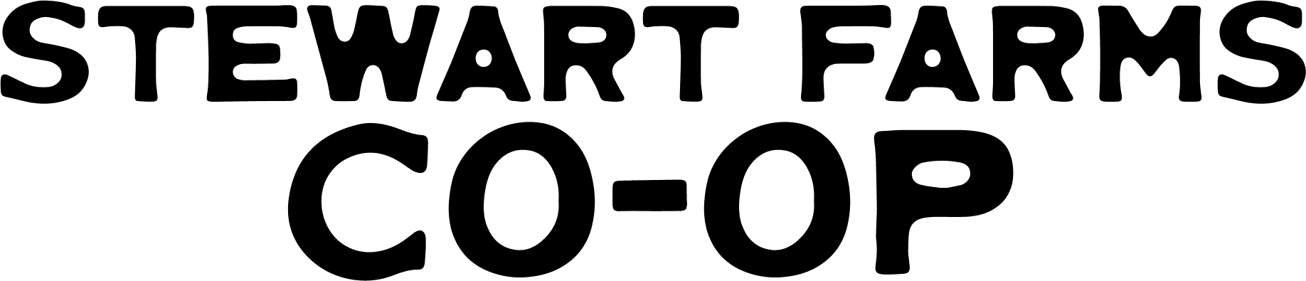 Logo for Stewart Farms Co-Op