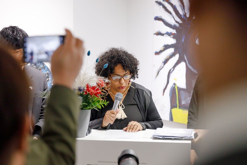 THE TRINITY X 주한 도미니카 공화국 대사관 · <The Art of Resilience>展: Global Art Reception
