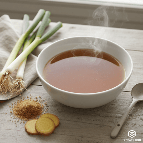 蔥薑紅糖湯