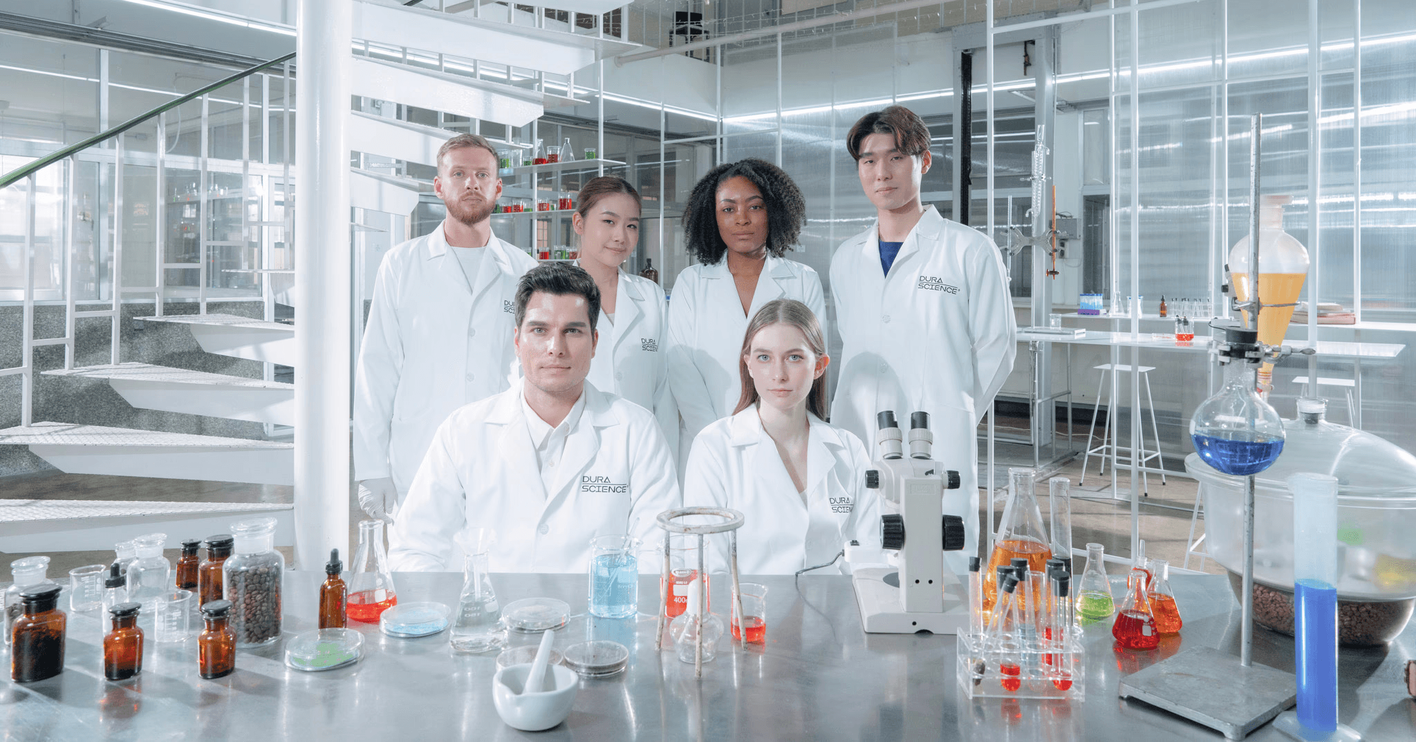 Black and white image of people working at a table with laptops, showing hands gesturing during discussion of digital content displayed on screens, with fabrica® logo in the corner.