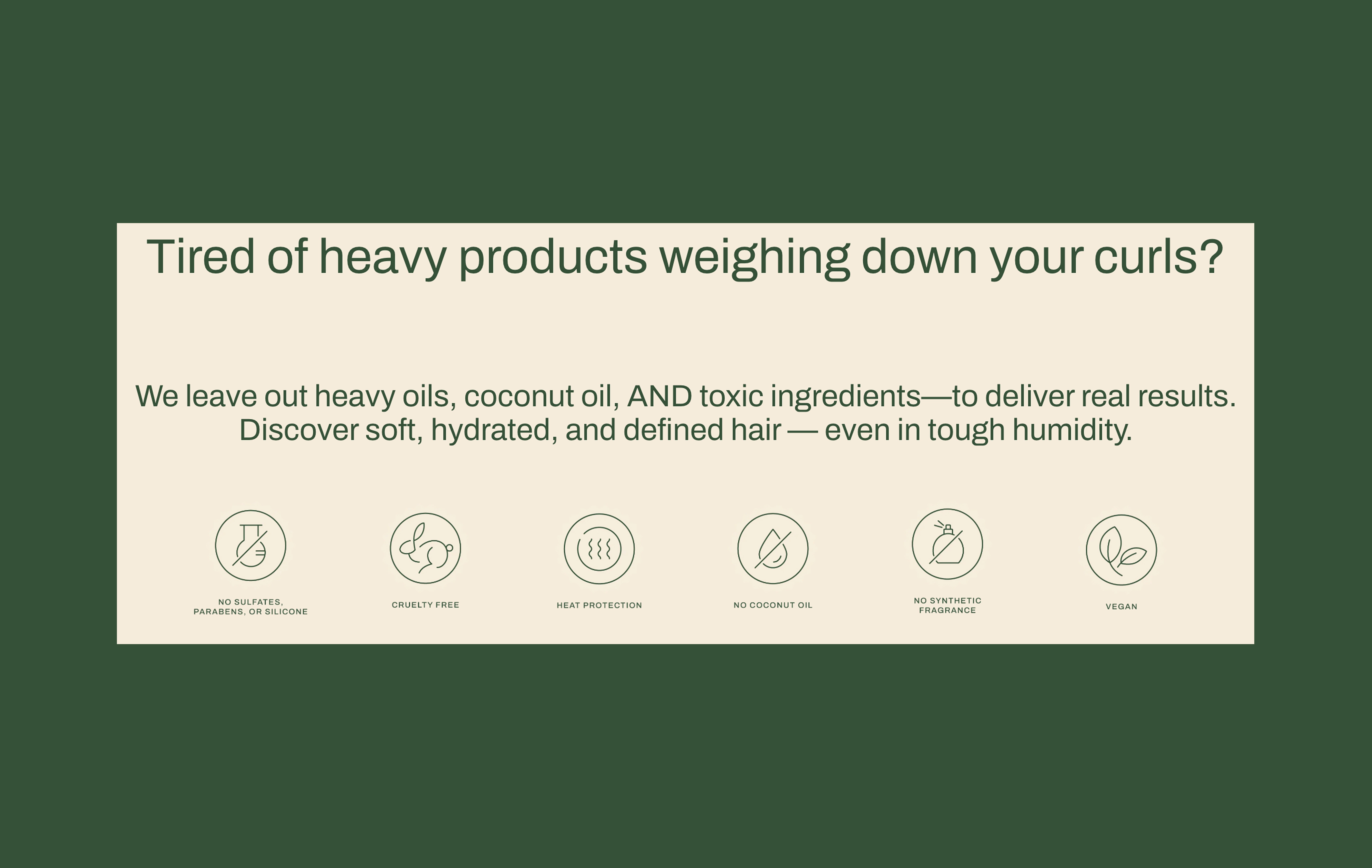 Ocoa homepage section stating customer problem and offering solution with product benefits