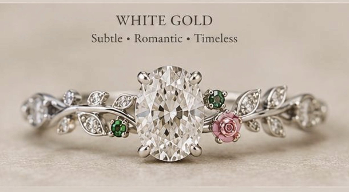 AI-Generated Rendering by a client of Lab Grown Dreams showing a beautiful engagement ring.