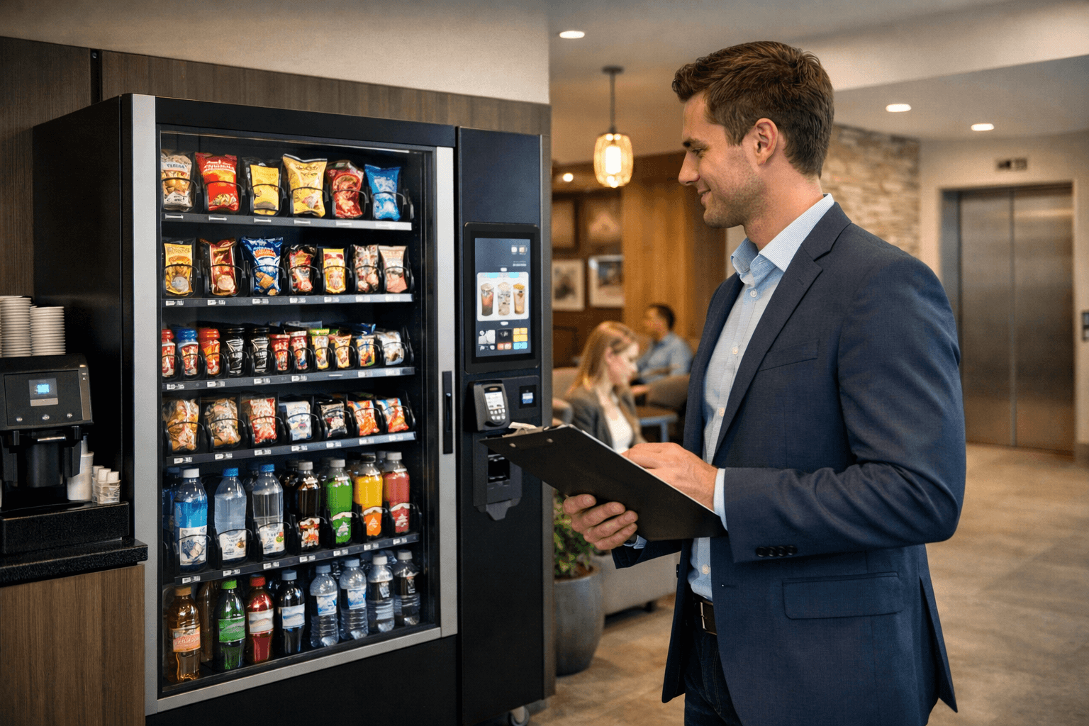 Smart Lobby Vending for Property Managers