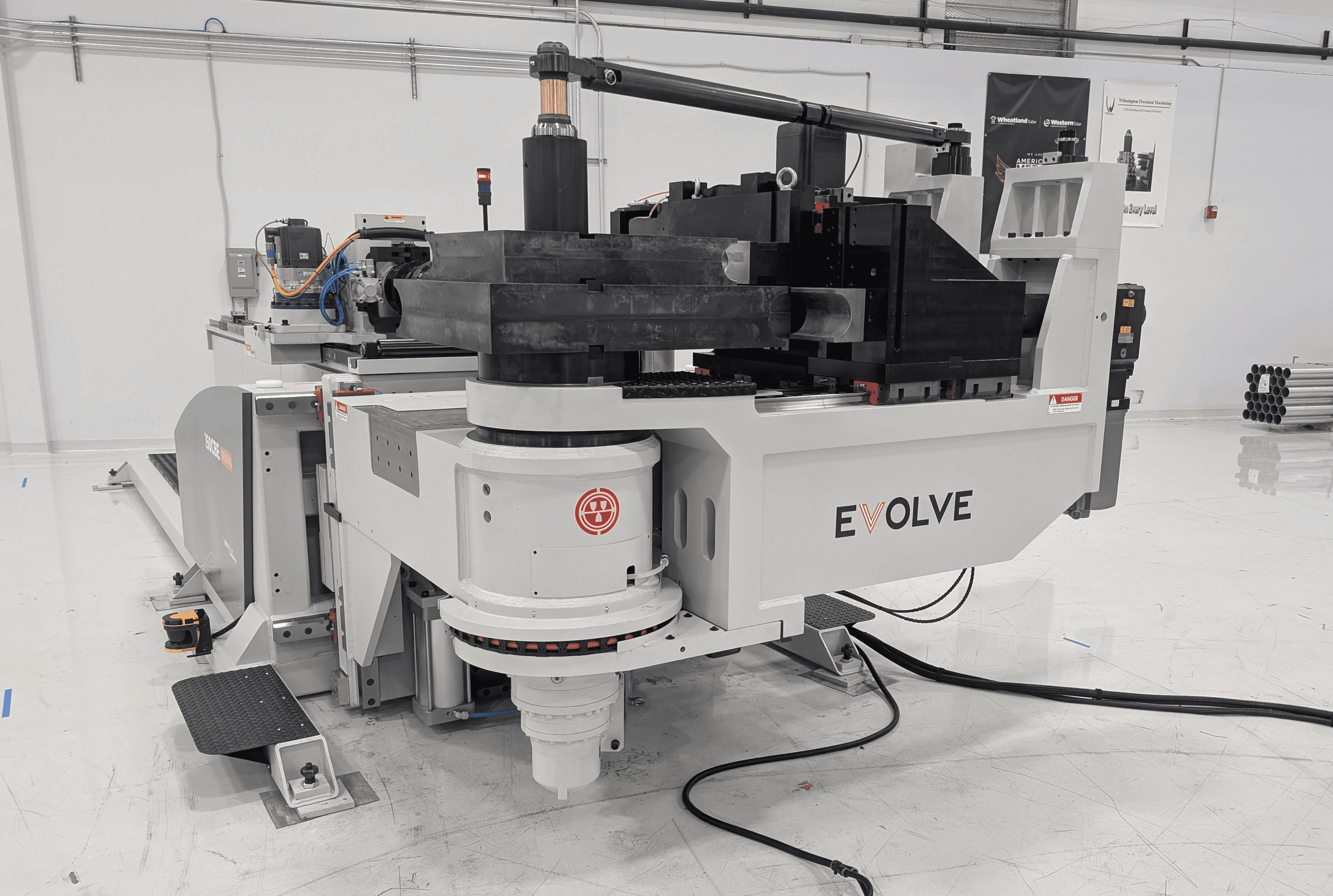 A 3D render of duct hangers