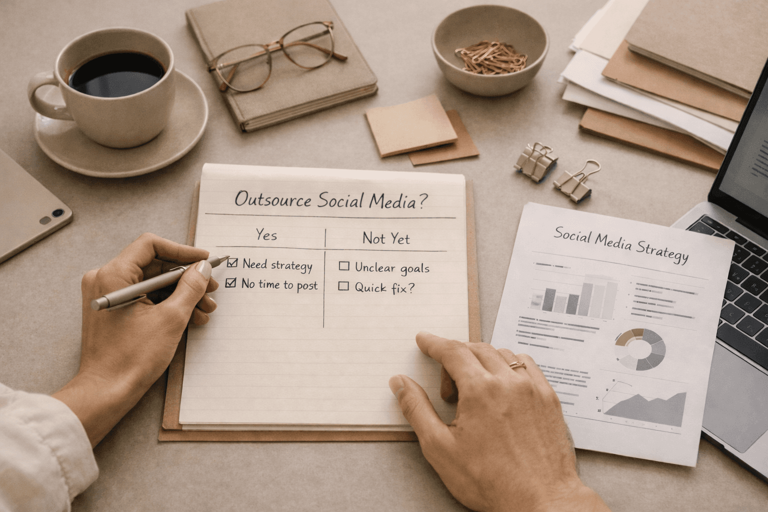 outsource social media