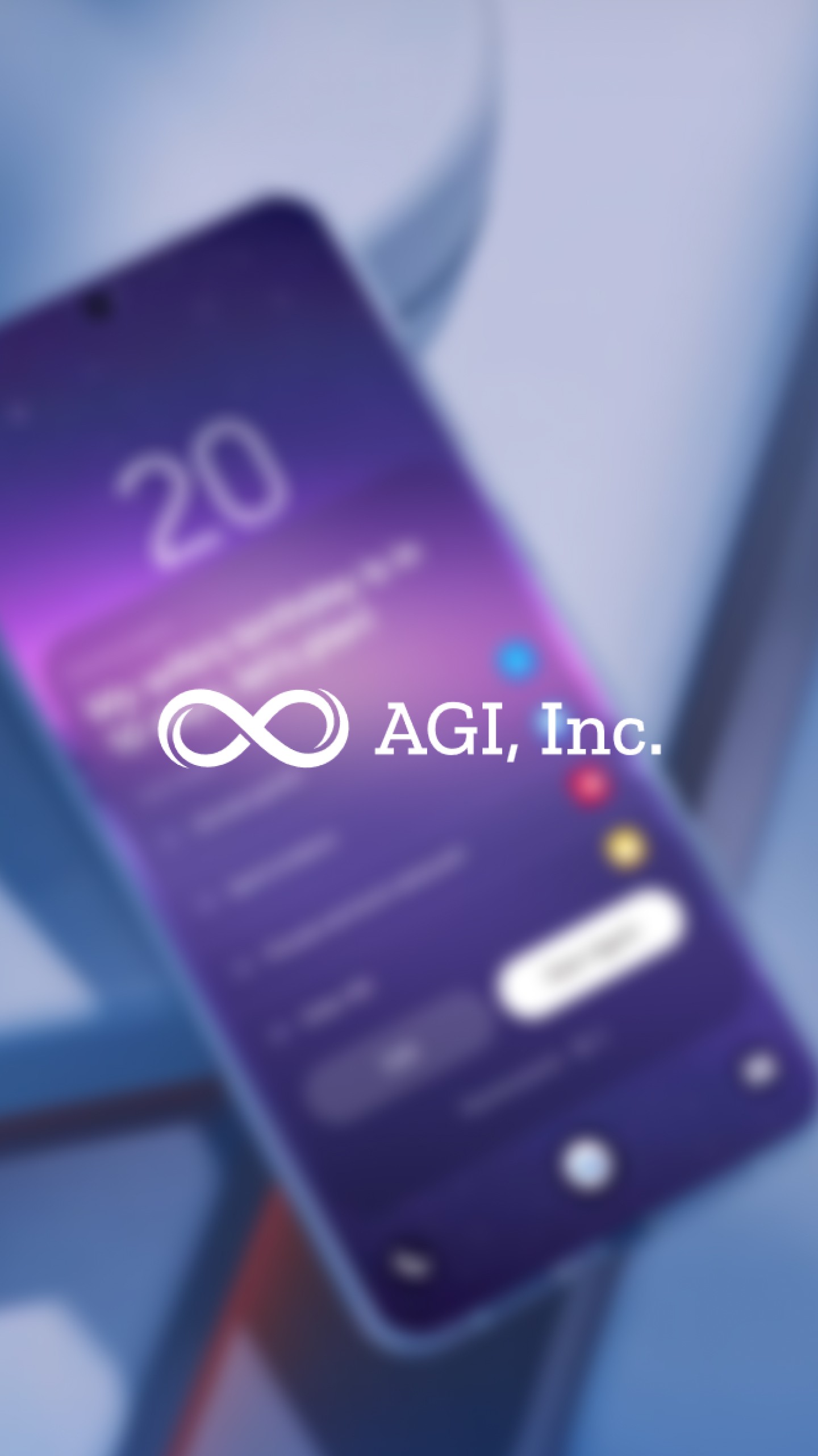 man holding black smartphone with flat screen monitor in front