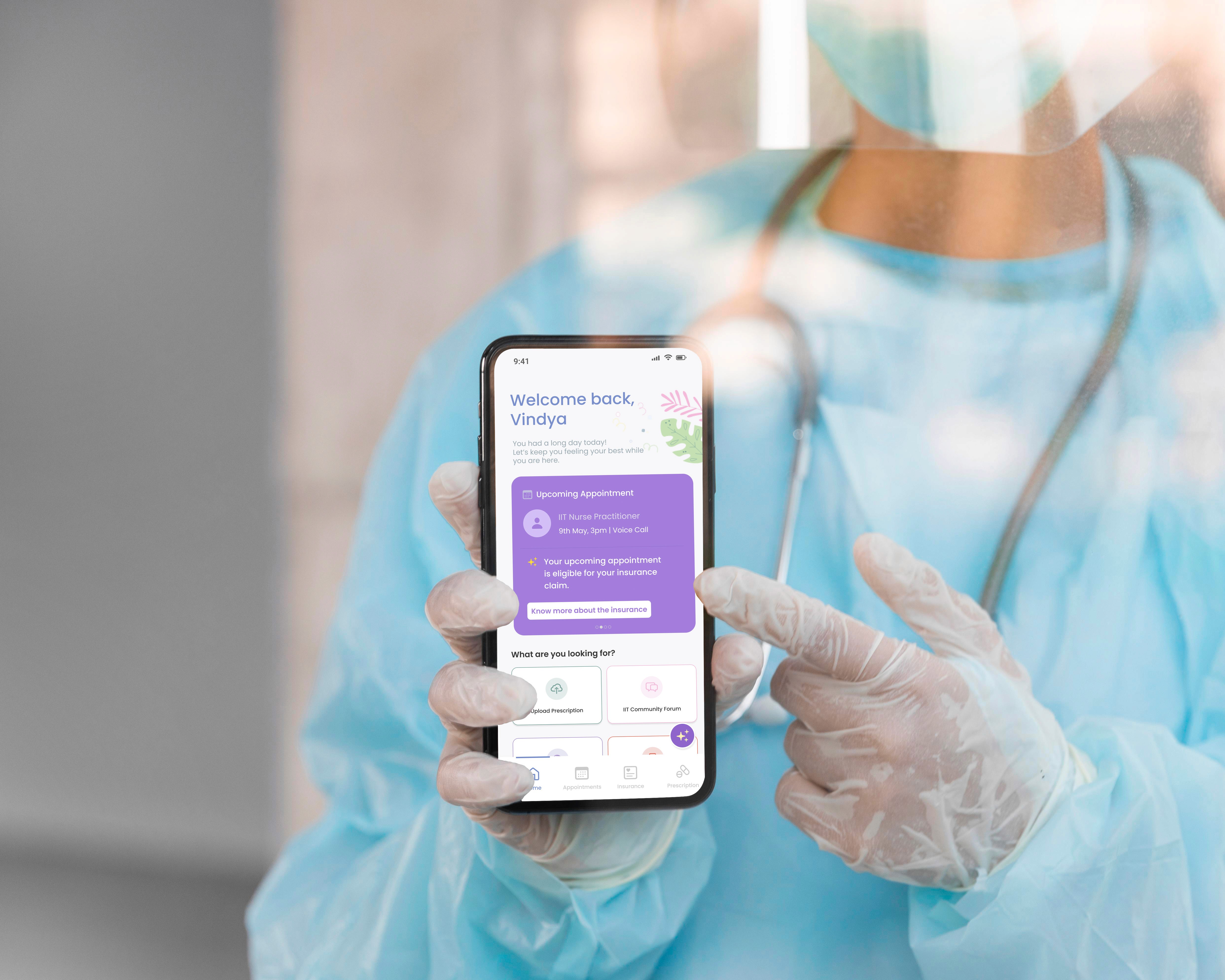 Illusive pattern using computational support