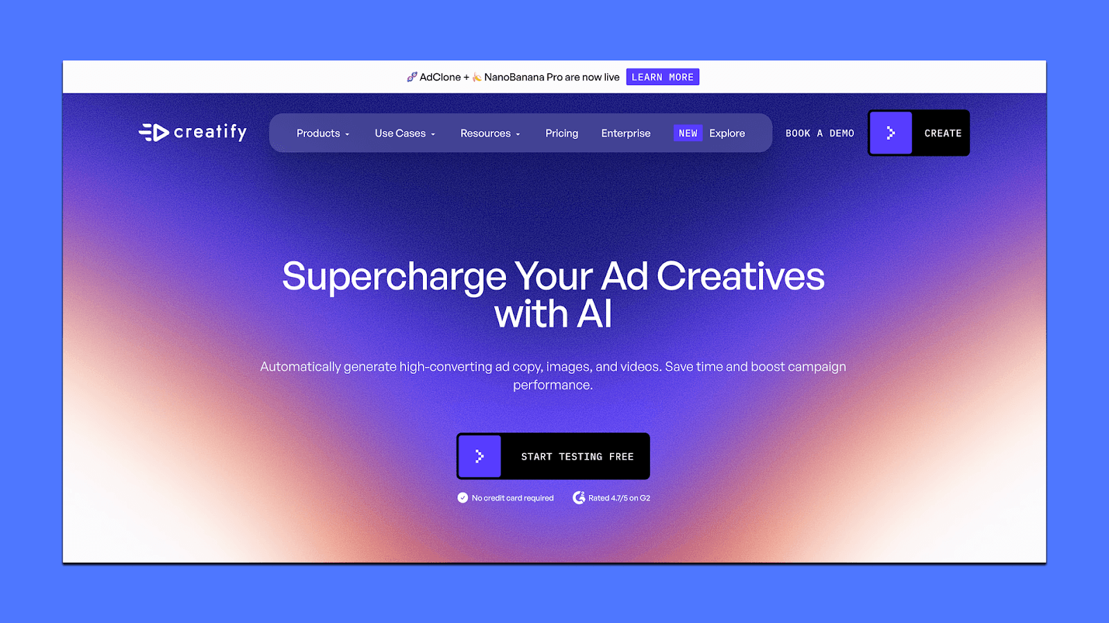 Creatify, an AI-driven UGC ad generator