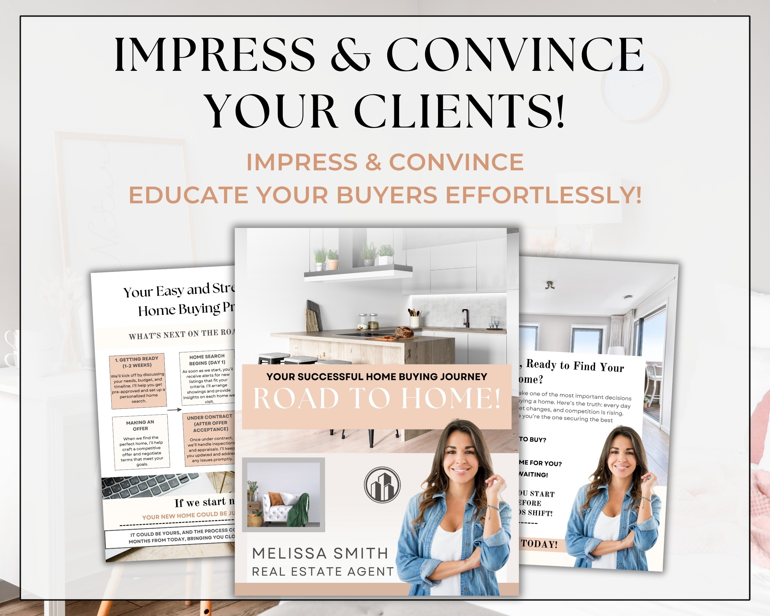 home seller presentation template, buyer agent representation template