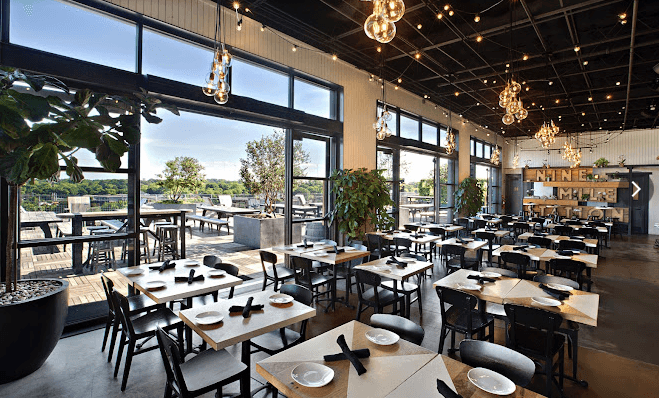 9 Mile Station Rooftop restaurant