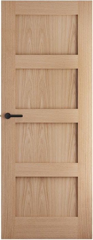 Shaker Oak 4 Panel