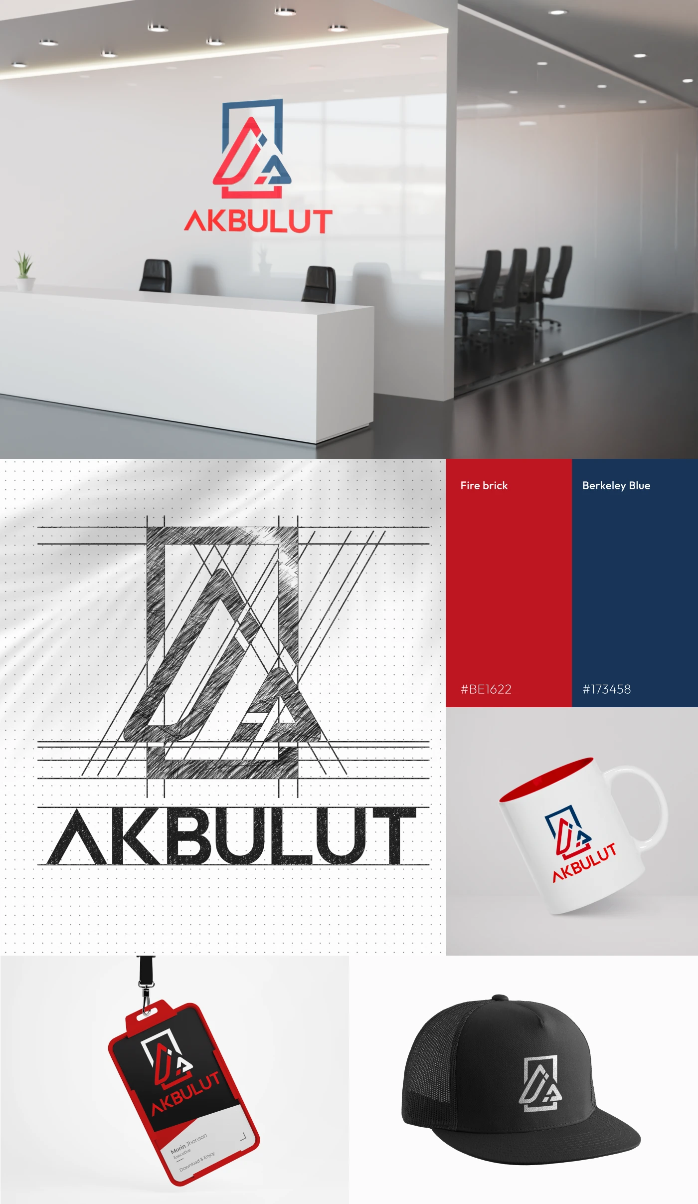 Akbulut Trading Logo Design