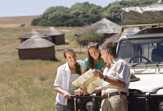 Ngorongoro Crater Area in Tanzania