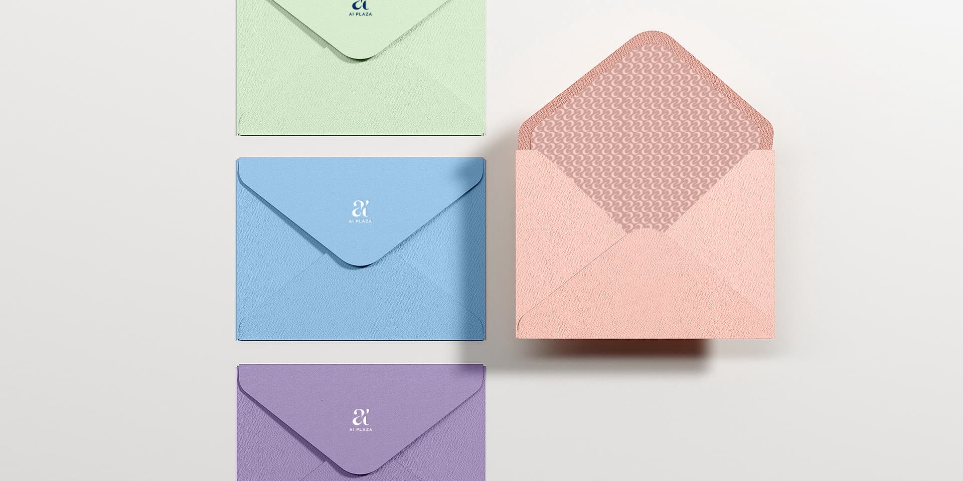 Streetside billboard with flyposters of the Batch.Works brand and illustrations