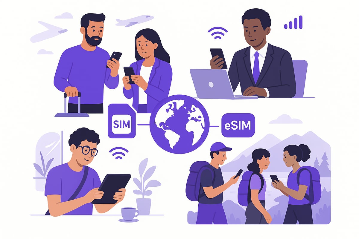 Top Use Cases and Real-World Scenarios for Multiple SIMs in 2025