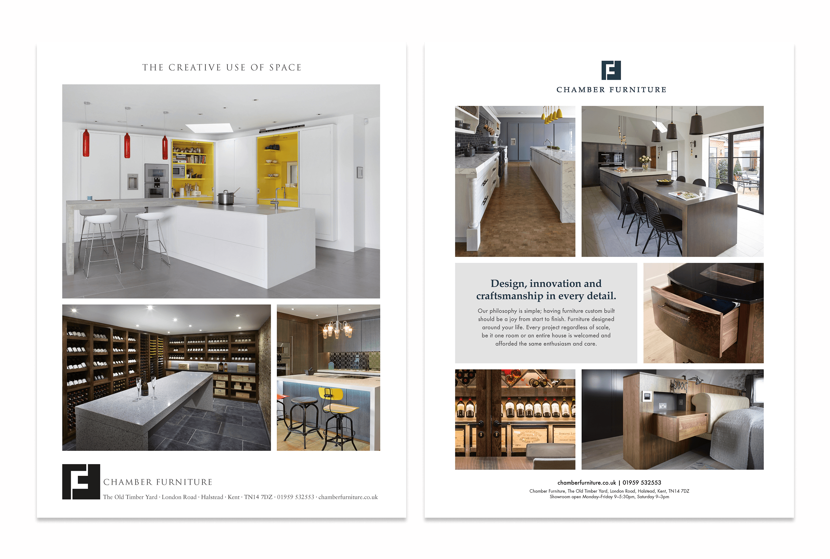 Features in 2016 & 2017 House & Garden and Elle Deco