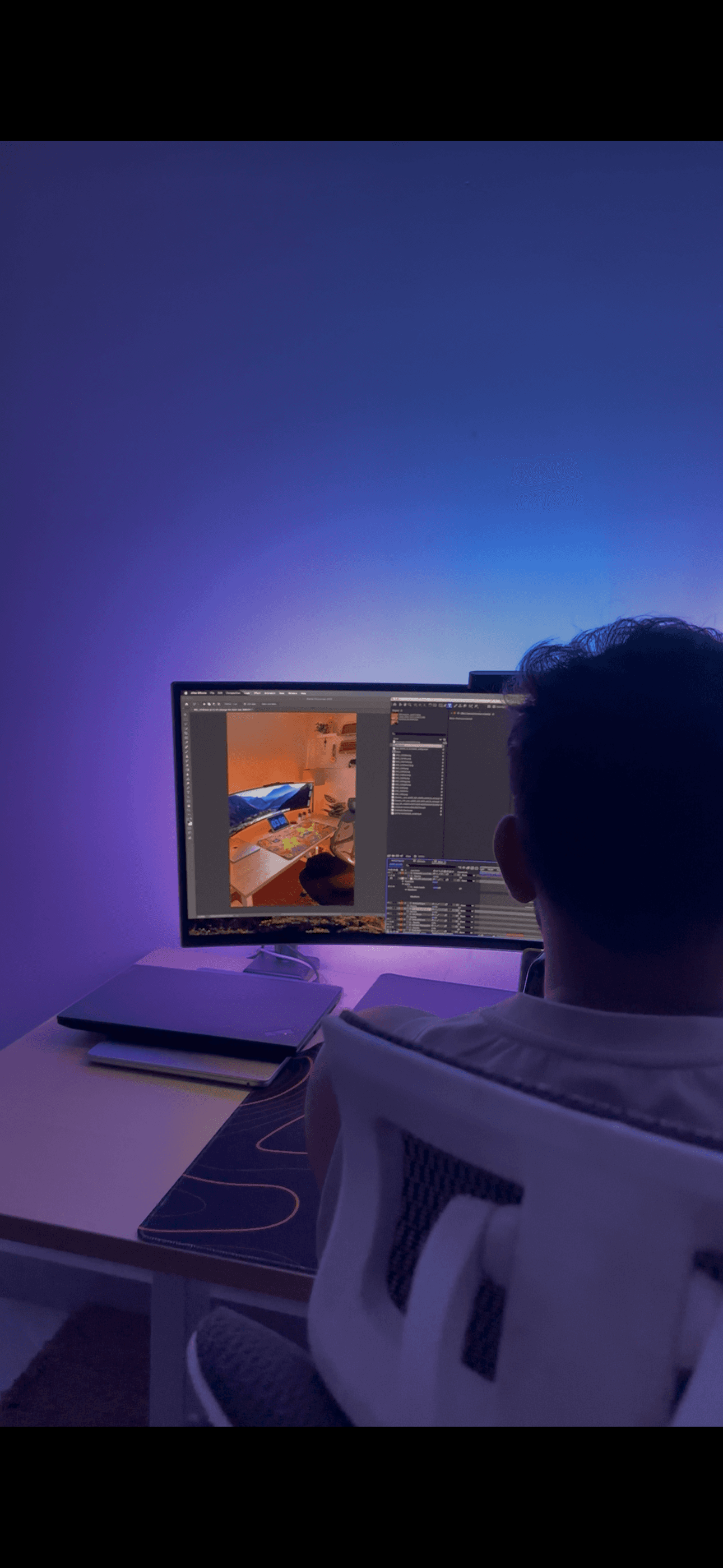 Woman In The Glass Way