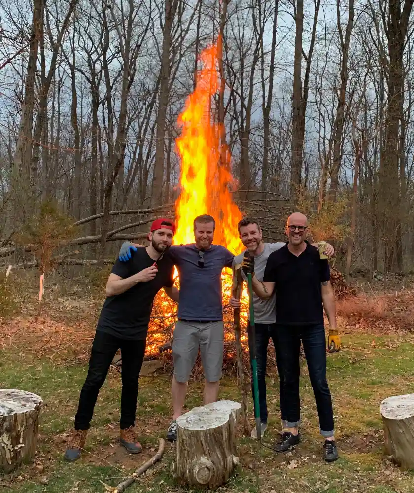 Mike Bray, Chris Reif, Dan Hughes, and Wayne Woodward