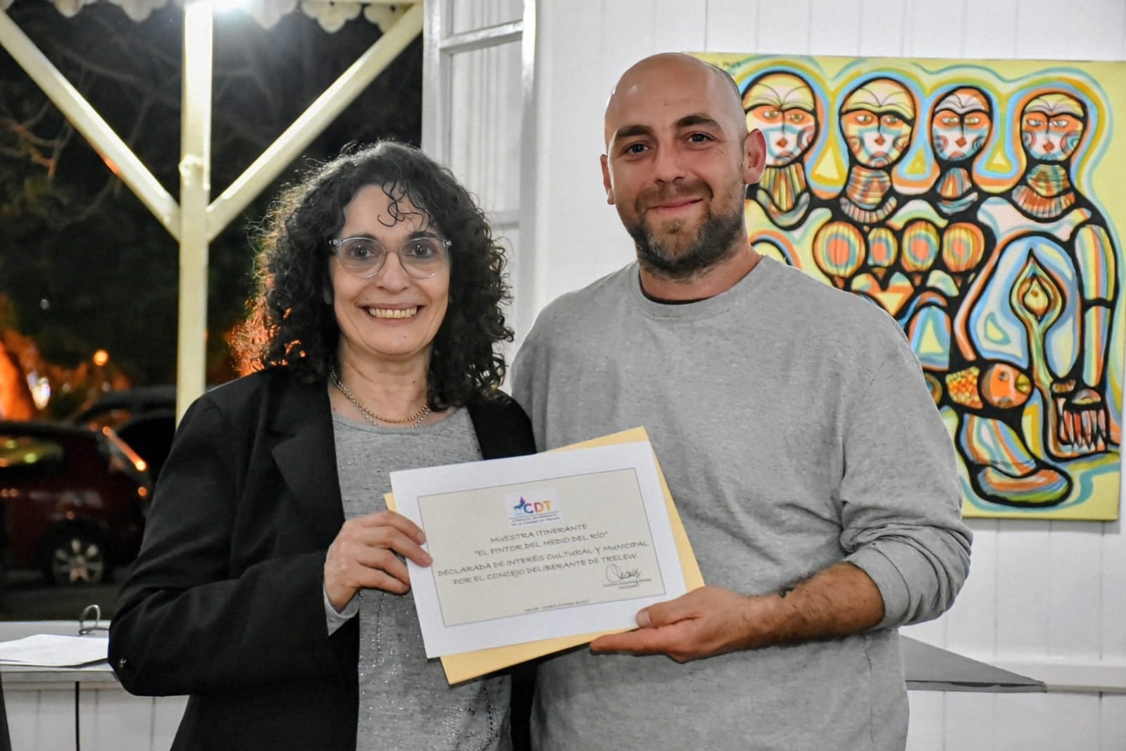 Florencio Páez Vilaró, hijo del artista y curador de la muestra.