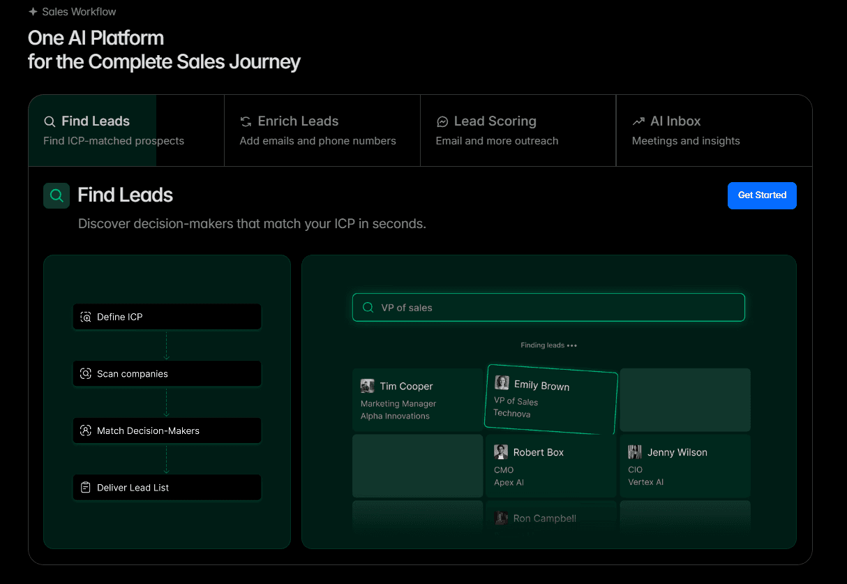 jeeva AI Sales agent feature. 