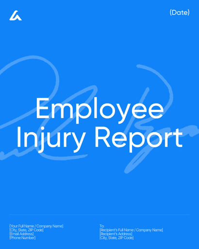 Employee Injury Report