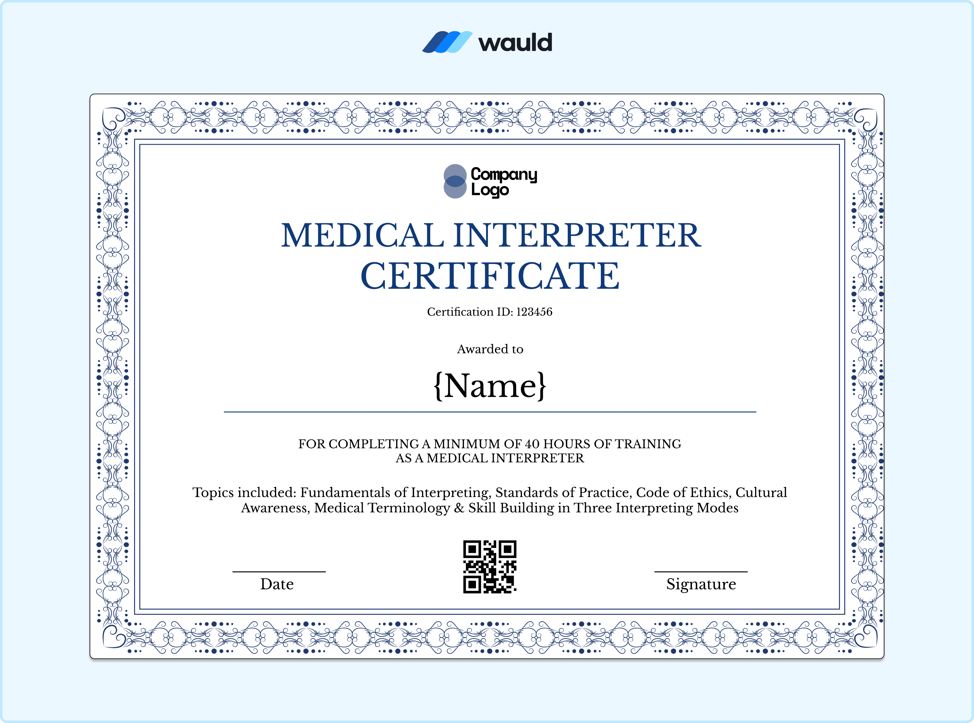 Medical Interpreter Certificate