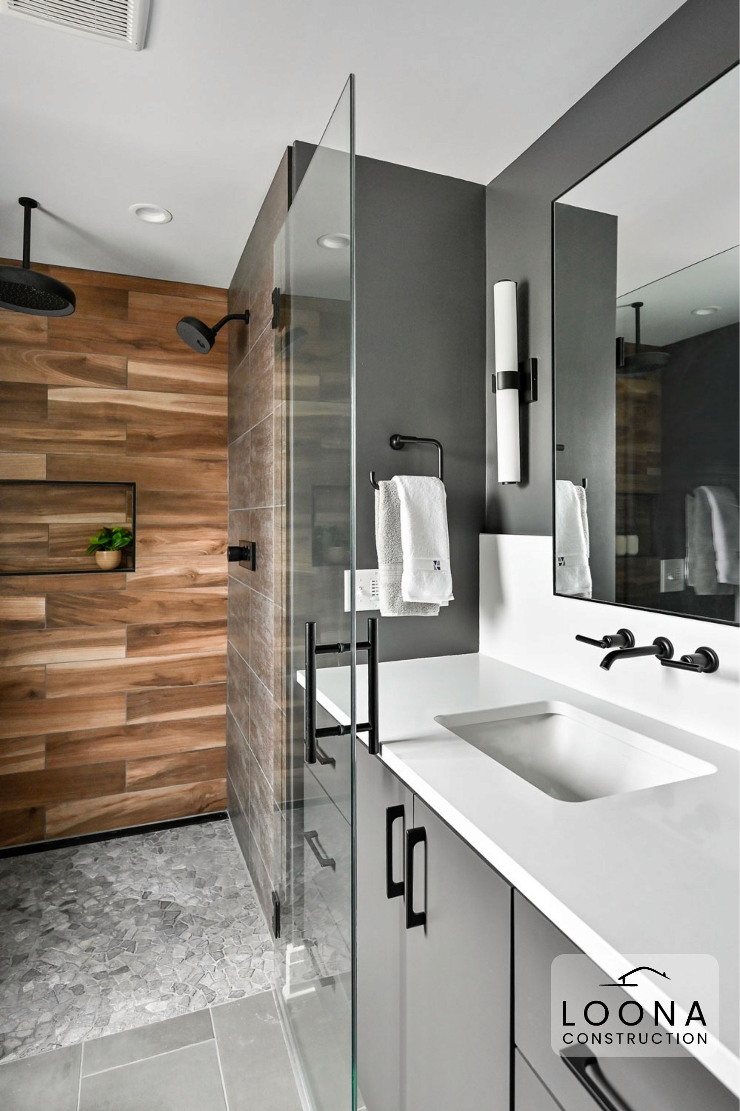 Elegant and Minimalist Bathroom Redesign