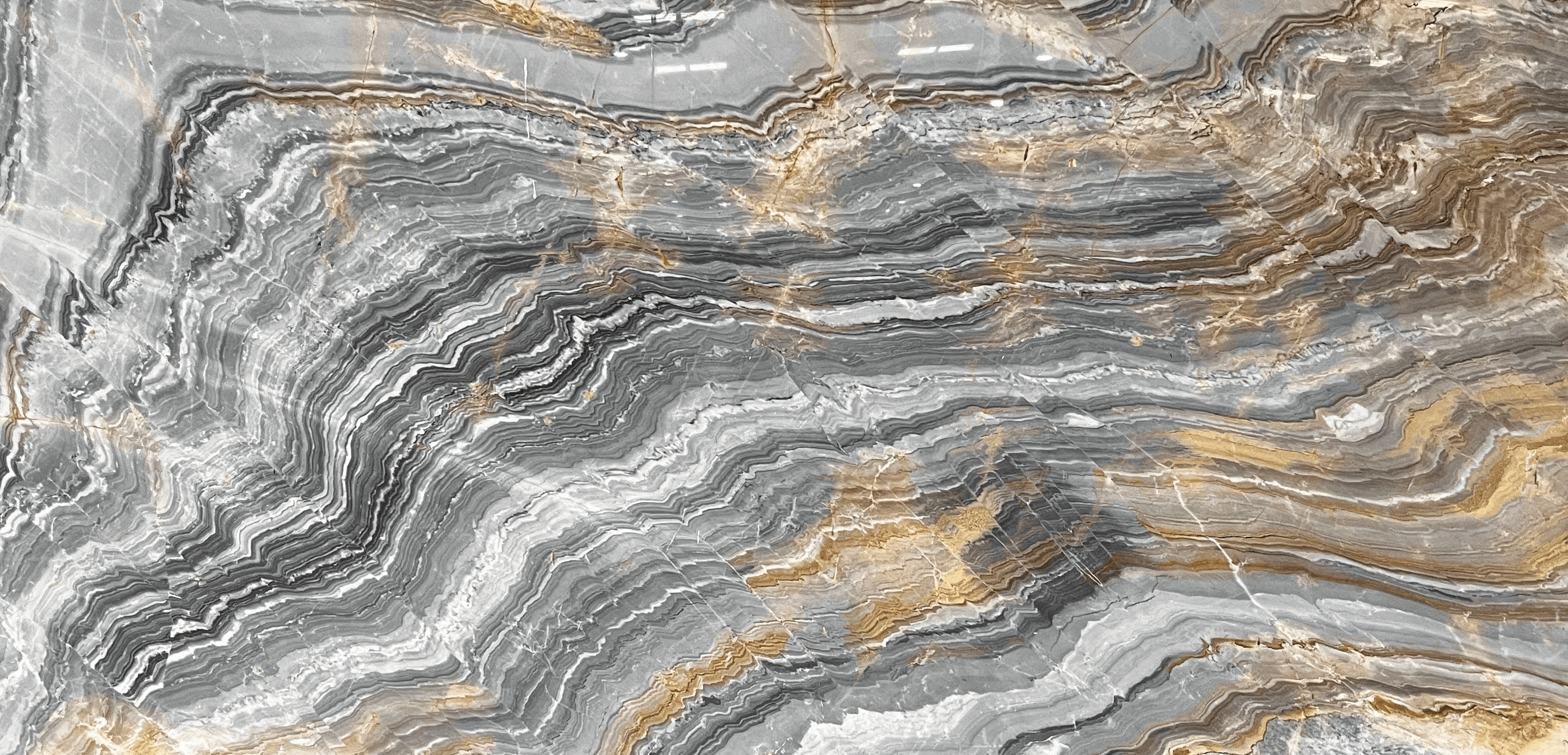 Rainbow Wave Grey