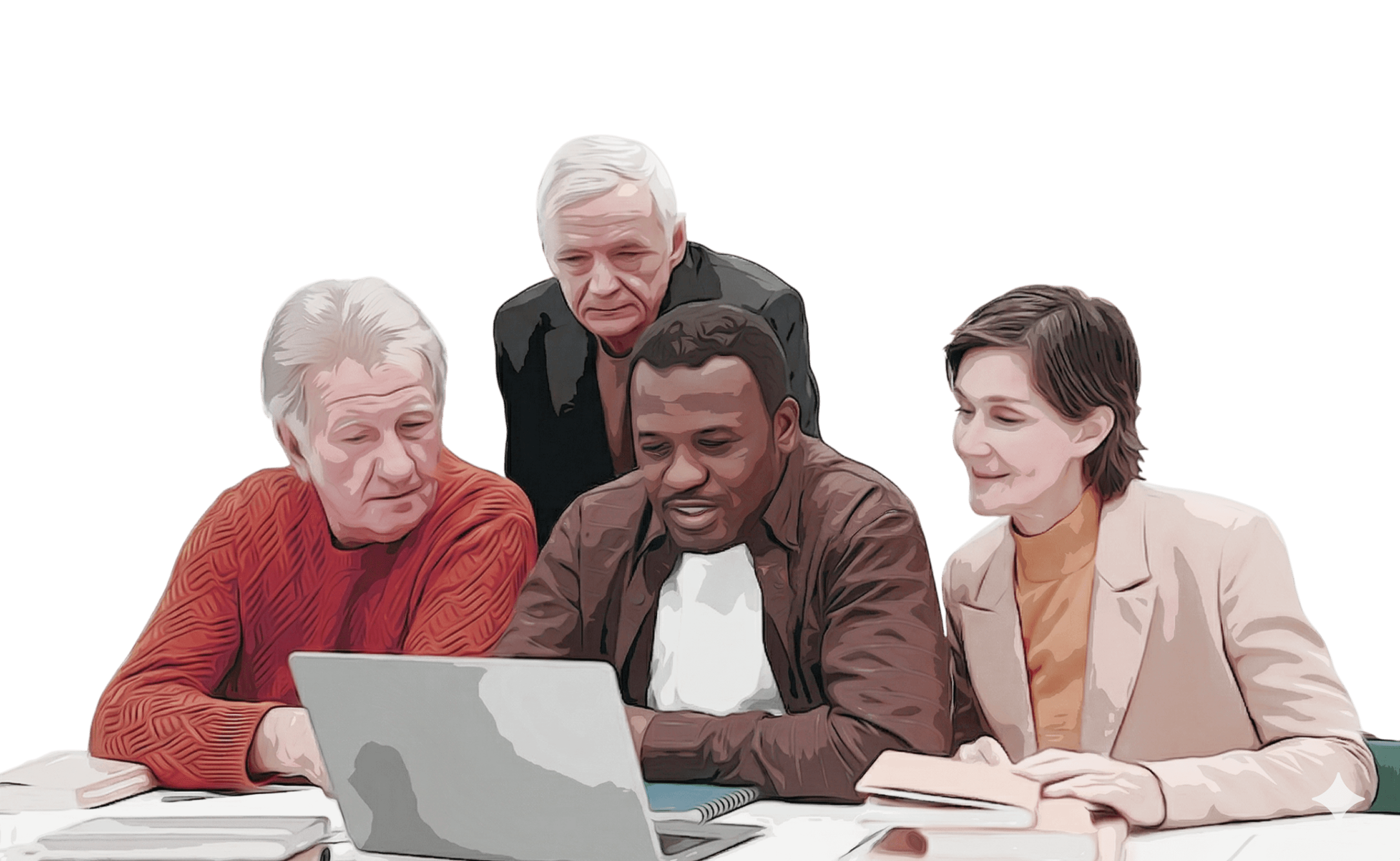 Women with headphone