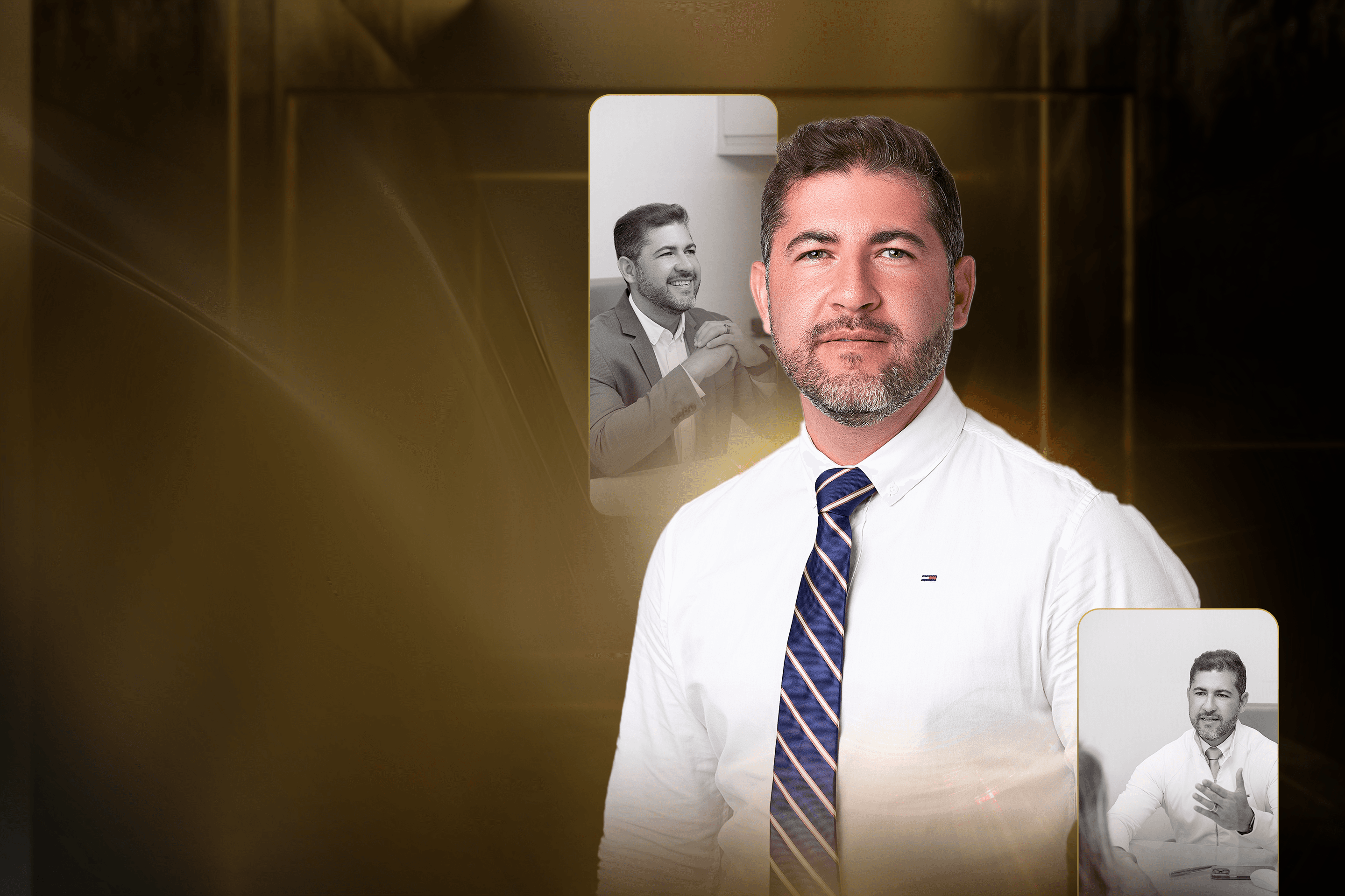 Dynamic picture of a cyclist riding downhill